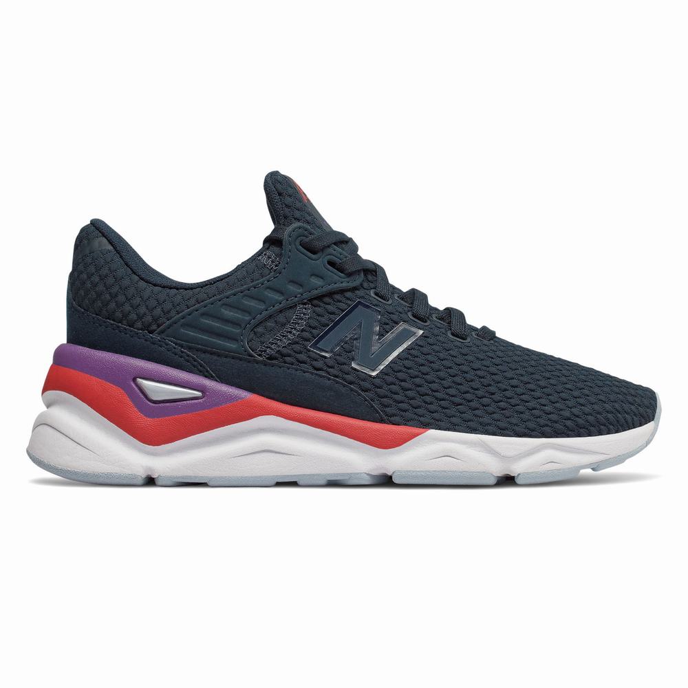 New balance x90 cheap feminino azul